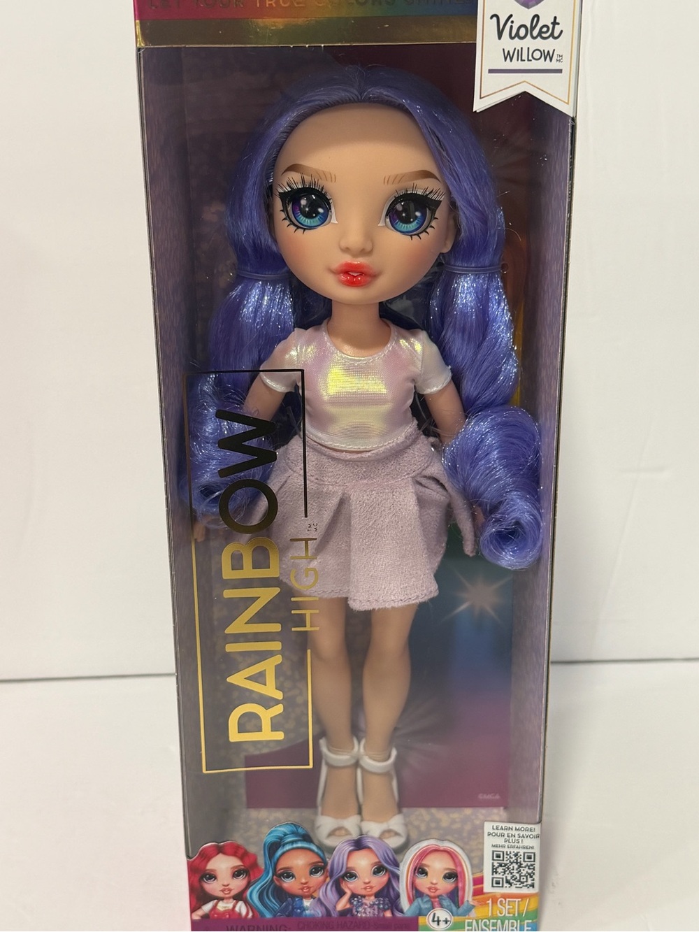 Rainbow High Violet Willow Let your true color shine, New in box